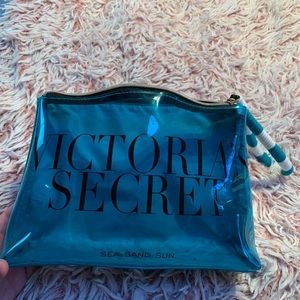 Victoria’s Secret makeup bag.